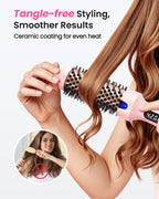 BOPCAL 3-in-1 Ionic Heated Round Brush