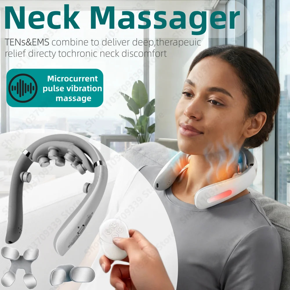 Heated Neck & Shoulder Comfort Massager
