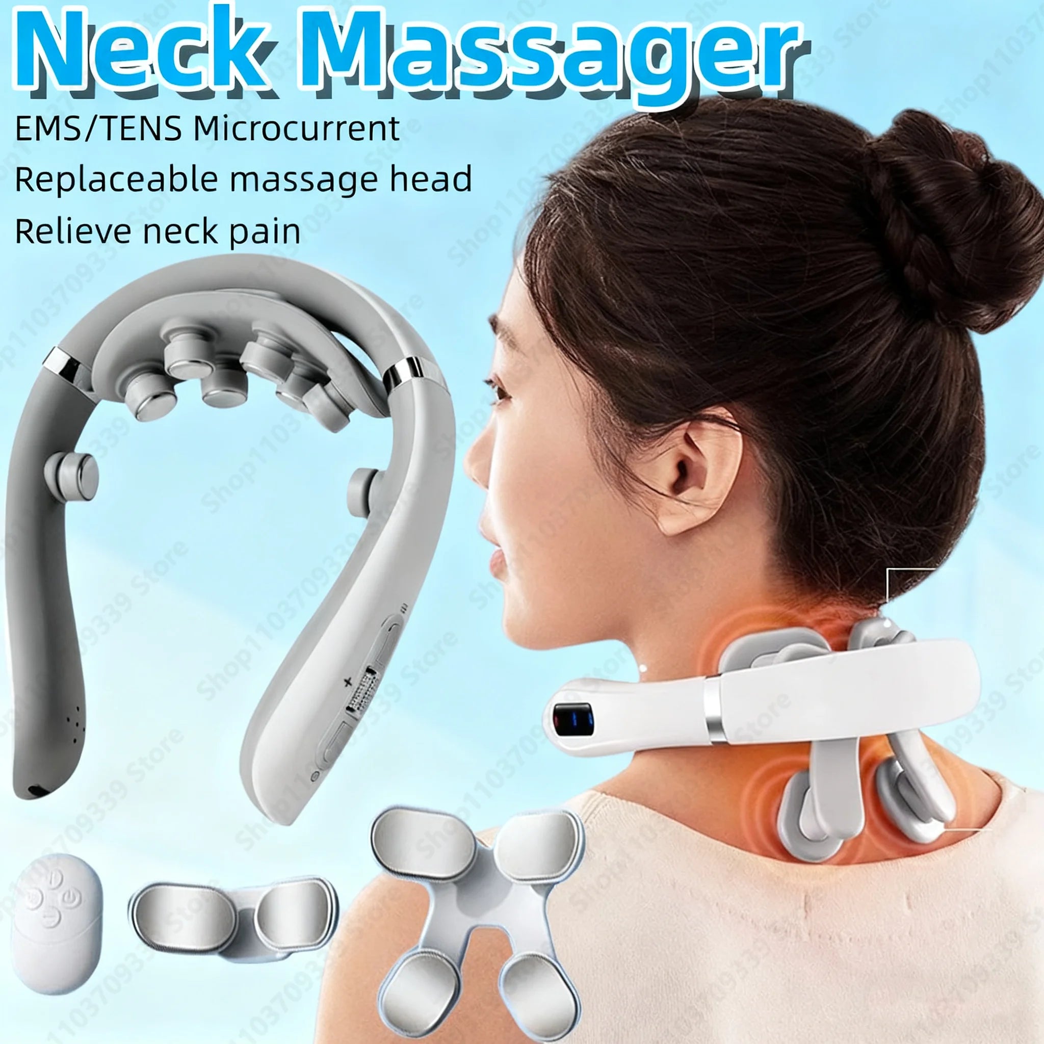 Heated Neck & Shoulder Comfort Massager