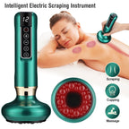 Smart Electric Cupping Massager – Heated Vacuum Therapy Device with Gua Sha Massage & Adjustable Suction
