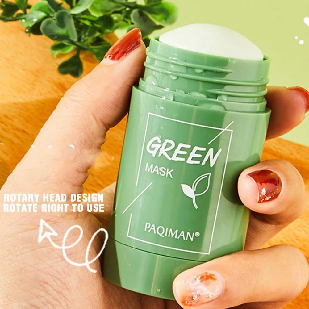 EELHOE Green Tea Purifying Clay Mask Stick | Deep Pore Cleanser & Blackhead Remover