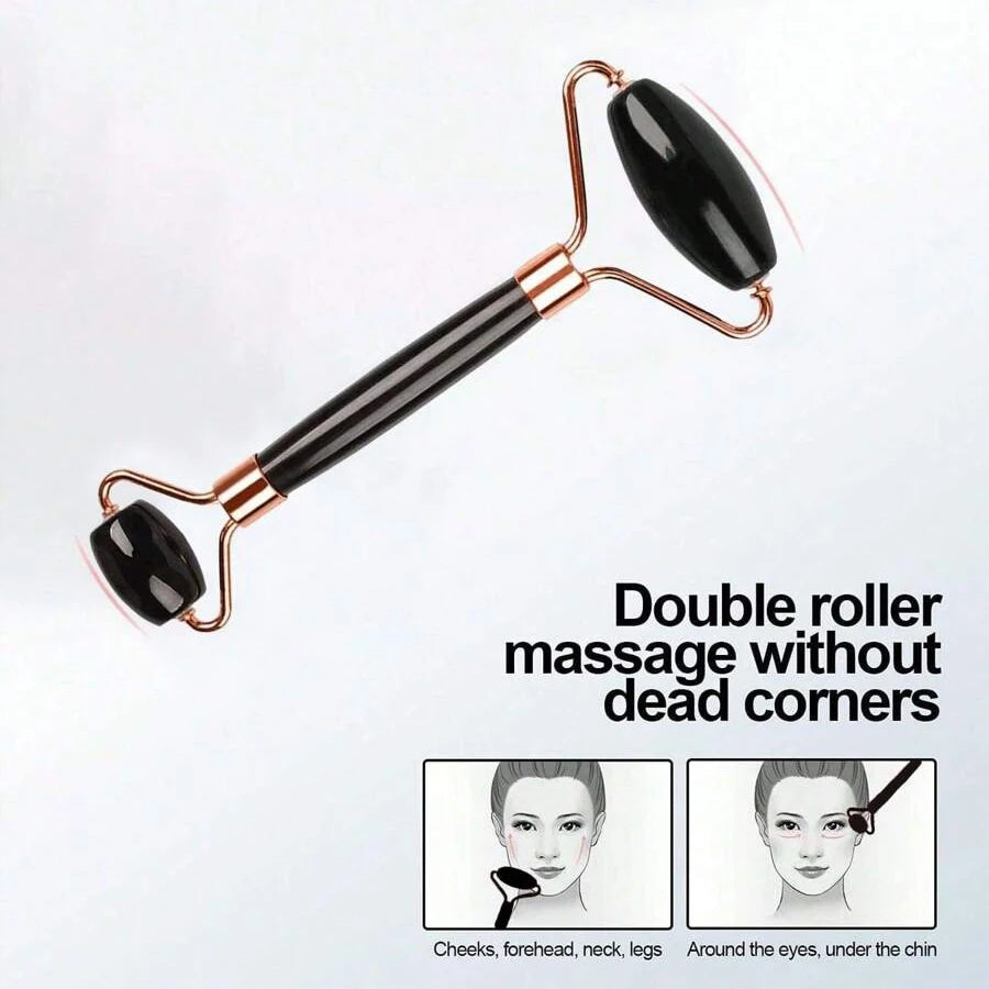Cooling Gua Sha Facial Roller Set