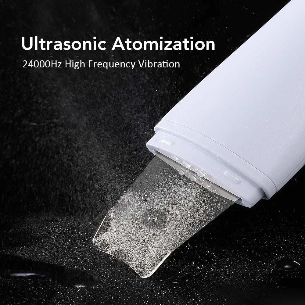 Ultrasonic Skin Scrubber & Face Spatula