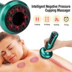 Smart Electric Cupping Massager – Heated Vacuum Therapy Device with Gua Sha Massage & Adjustable Suction