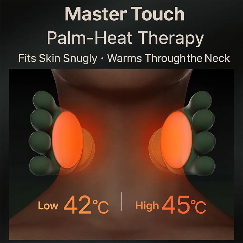 N7 Bionic Neck and Shoulder Massager with Kneading Function, 3 Intensity Levels