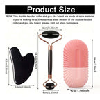 Cooling Gua Sha Facial Roller Set