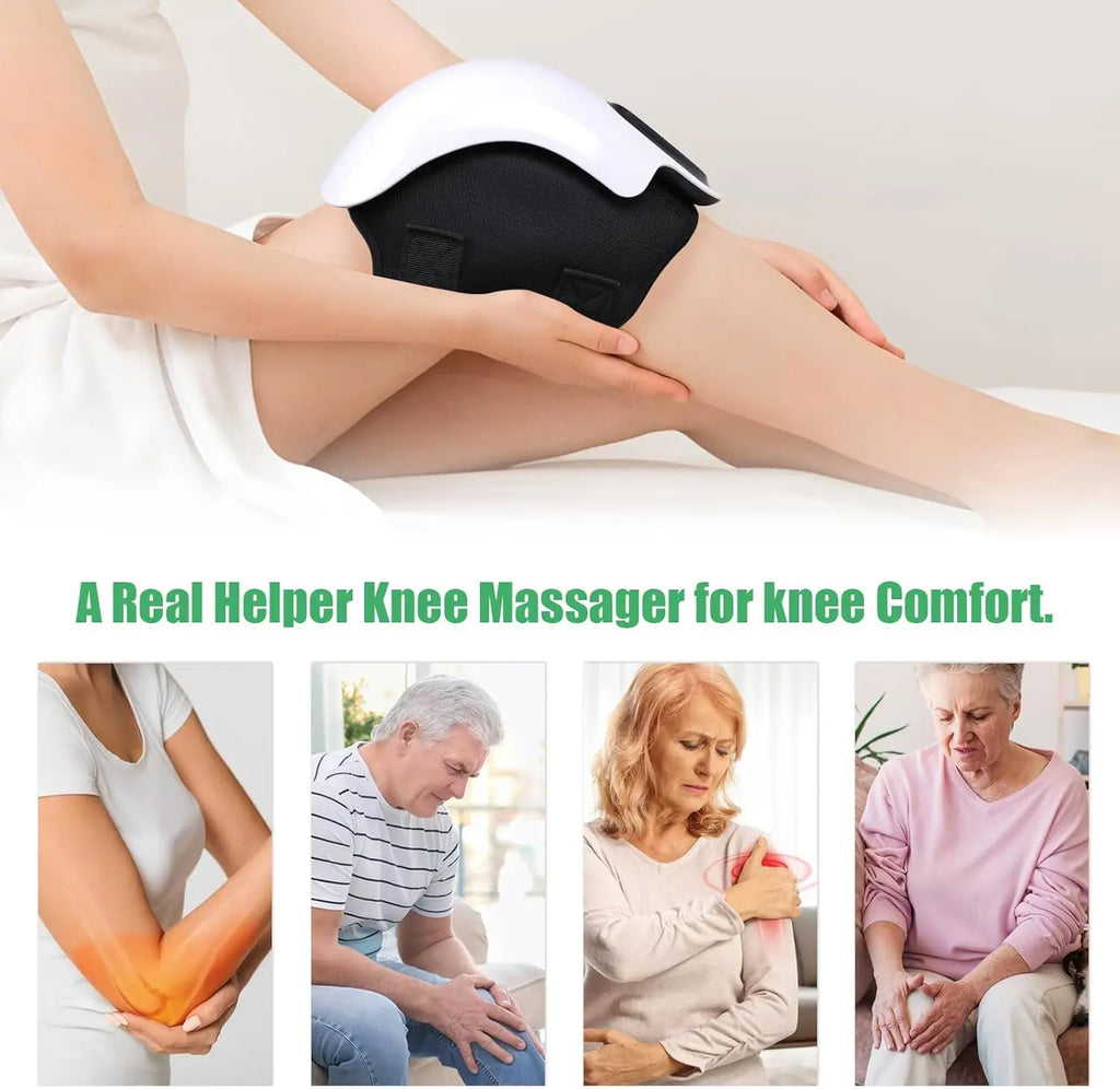 Cordless Vibrating Knee Massager for Joint Relief