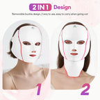 7-Colour LED Face & Neck Beauty Mask