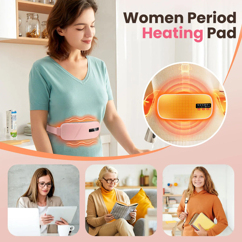 5-Mode Electric Heating & Vibration Waist Massage Belt