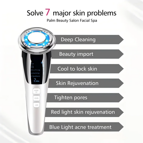 5-in-1 EMS Facial Sculpting Device – Glow, Lift & Refresh Your Skin at Home