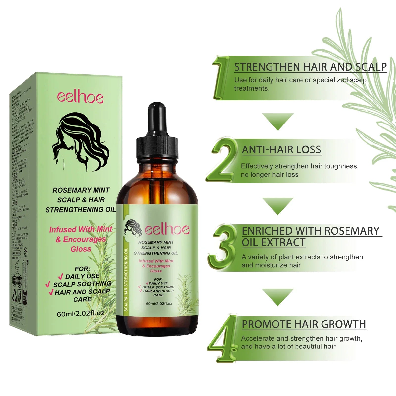 Premium Rosemary Hair Oil