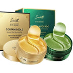 Avocado & 24K Gold Collagen Eye Masks – Hydrating Under Eye Patches for Dark Circles, Puffiness & Firm Skin