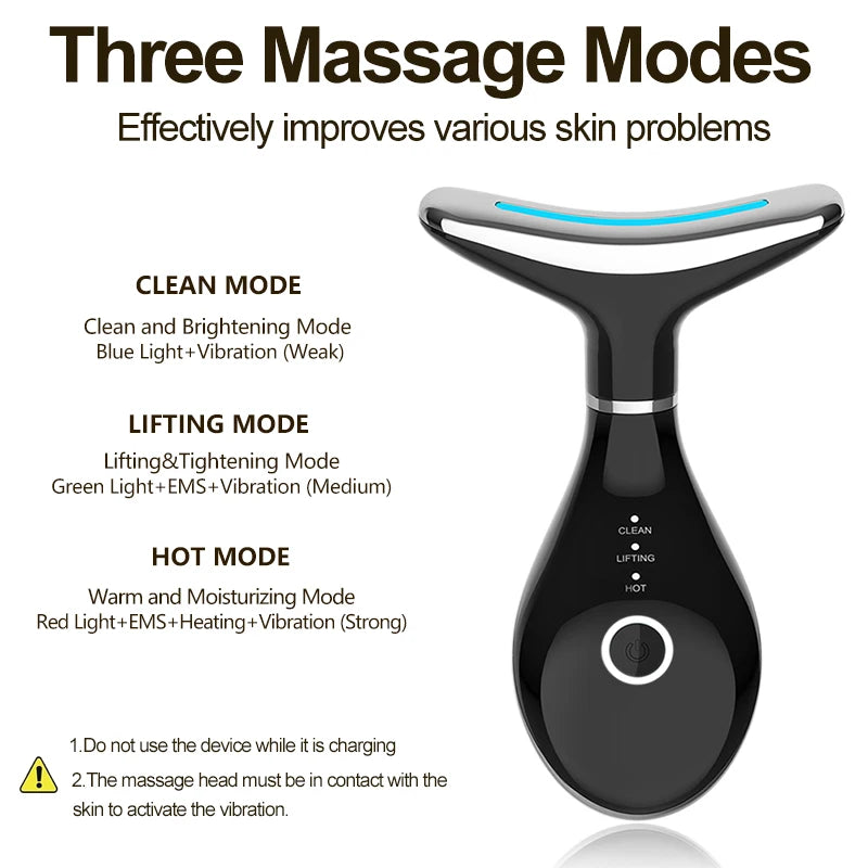7-in-1 LED Face & Neck Beauty Device