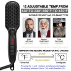 Ceramic Hair Straightening Brush