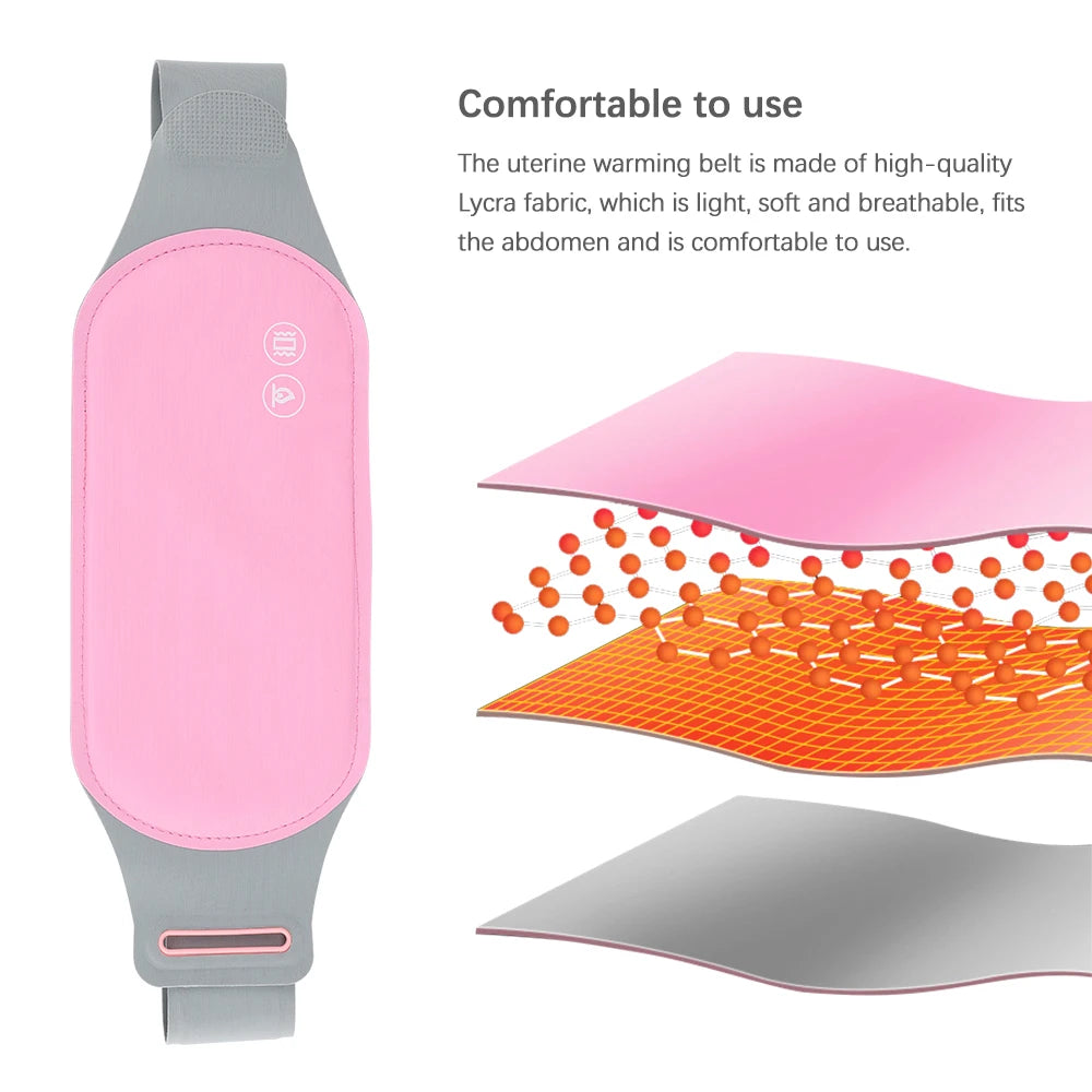Heated Menstrual Cramp Relief Belt