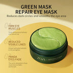 Avocado & 24K Gold Collagen Eye Masks – Hydrating Under Eye Patches for Dark Circles, Puffiness & Firm Skin