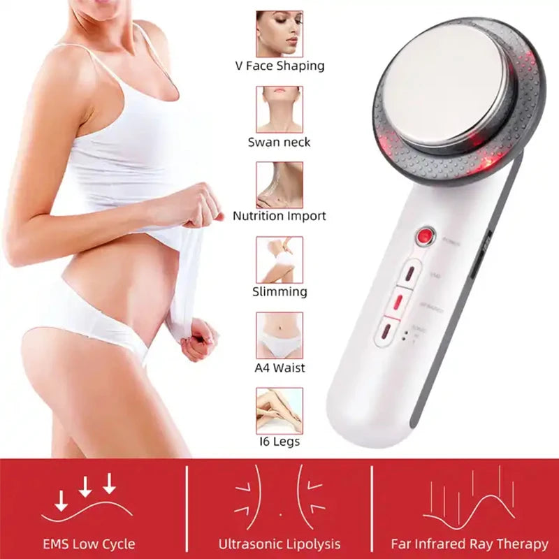 ShaxyMsc 3-in-1 Ultrasonic Body Sculpting Massager