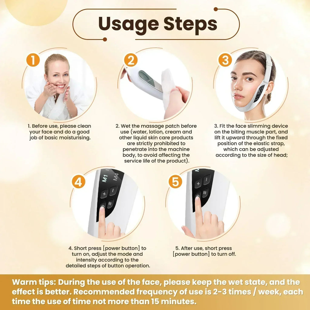 EMS V-Line Facial Sculpting Device