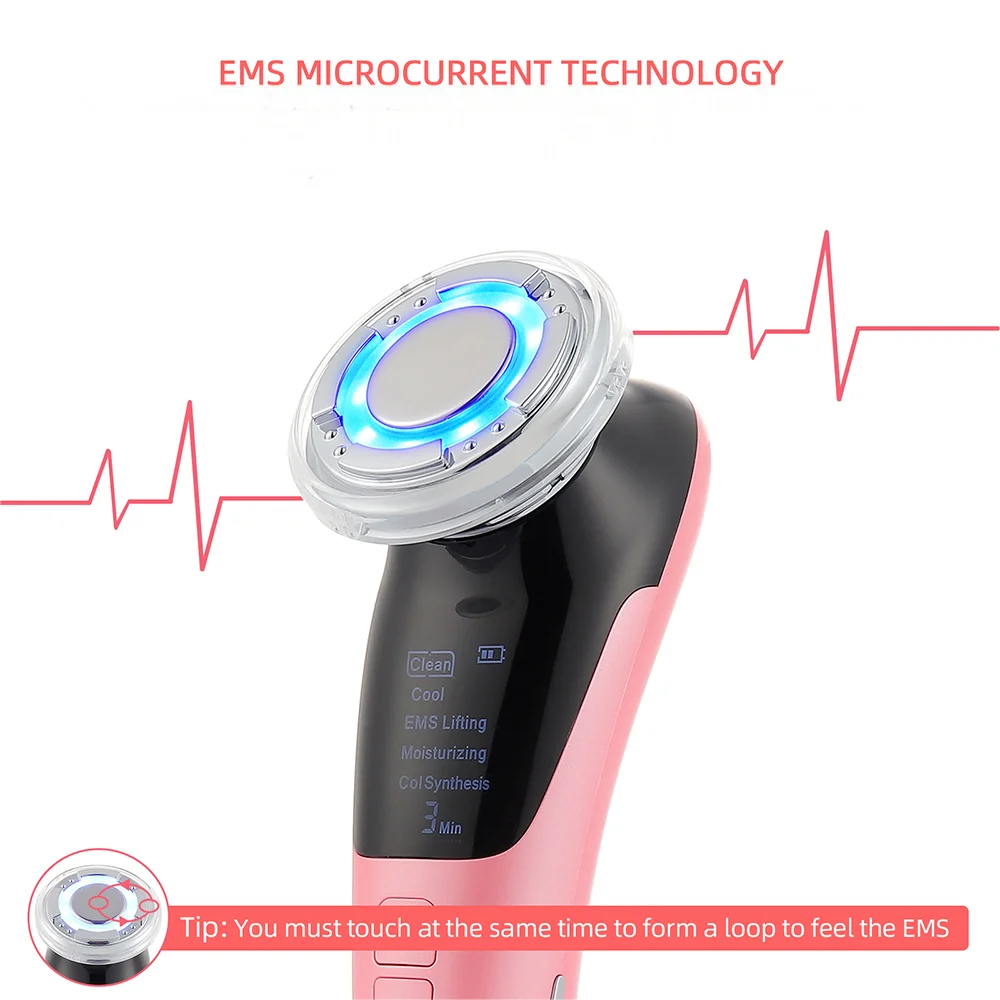 5-in-1 EMS Facial Sculpting Device – Glow, Lift & Refresh Your Skin at Home